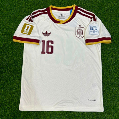 Rodri #16 Spain 2026 World Cup Away Jersey Trikot Maillot