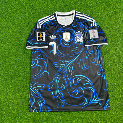 Rodrigo de Paul #7 Argentina 2026 World Cup New Season Football Jersey Kit