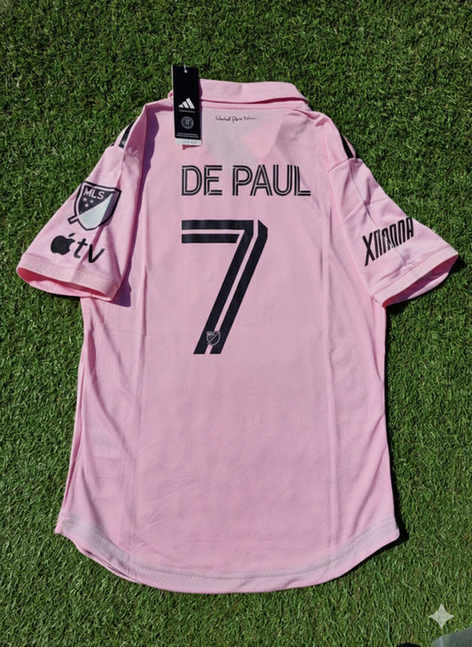 Rodrigo de Paul 7 Inter Miami 2026 New Season Jersey Trikot Maillot