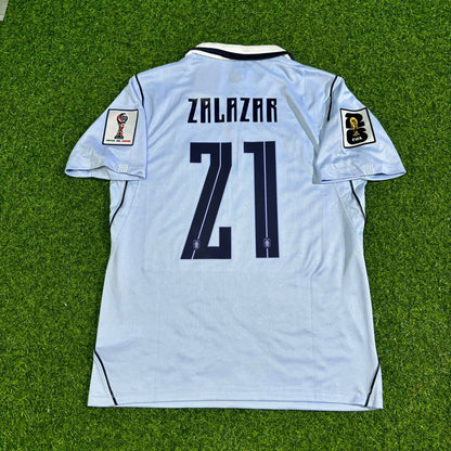 Rodrigo Zalazar #21 Uruguay 2026 World Cup Home Sky Blue Jersey