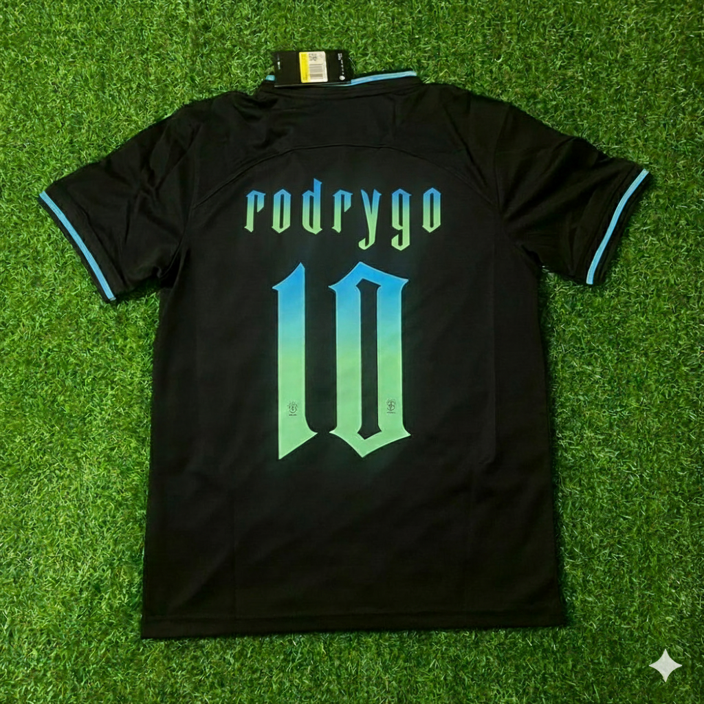 Rodrygo Brazil Retro Football Jersey Trikot Maglia Soccer Shirt