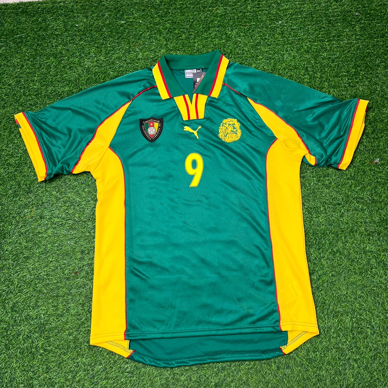 Roger Milla Cameroon Retro Football Jersey