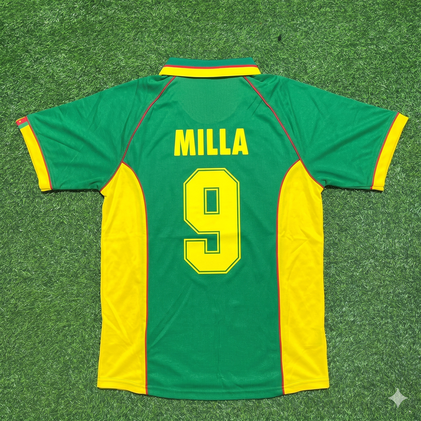 Roger Milla Cameroon Retro Football Jersey