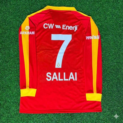 Roland Sallai Galatasaray Legendary Retro Vintage Long Sleeve Football Jersey