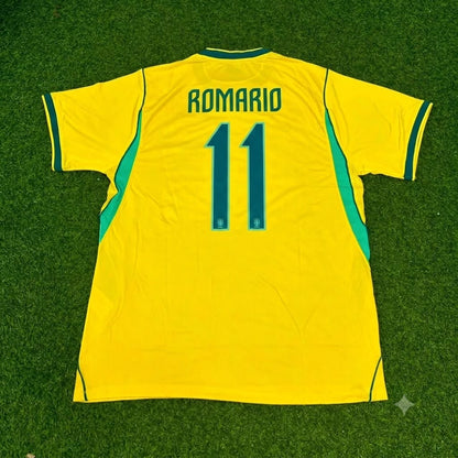 Romario Brazil Commemorative Special Retro Football Jersey Kit