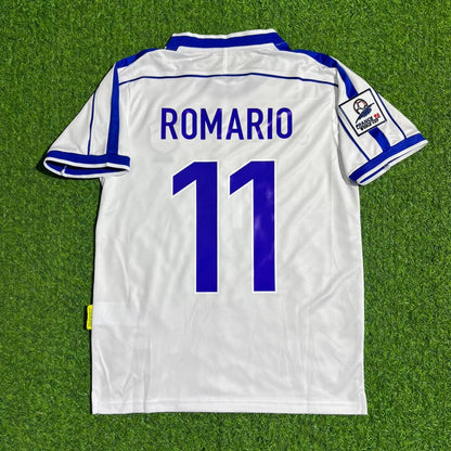 Romário #11 Brazil 1998 World Cup Retro Football Jersey