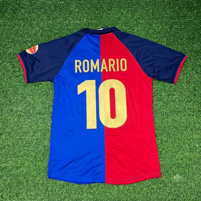 Romario – Barcelona Special Retro Kit Jersey – | Trikot | Maillot Soccer Shirt