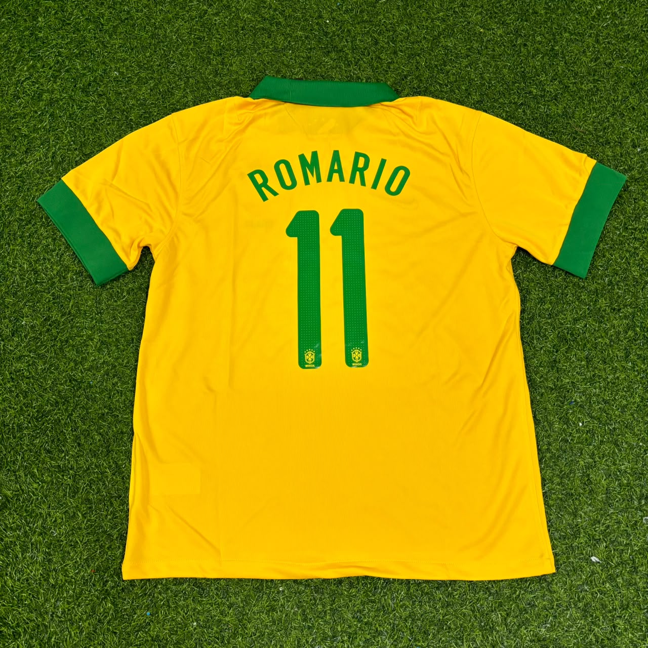 Romario Brazil Special Retro Football Jersey Kit