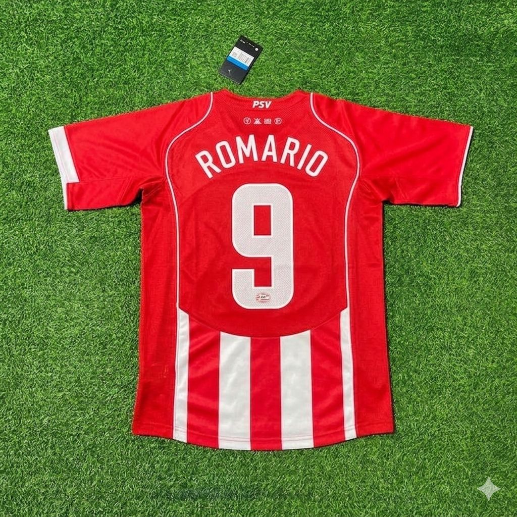 Romário #9 PSV Eindhoven Retro Football Jersey Kit