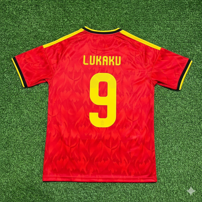 Romelu Lukaku Belgium National Team Football Jersey Kit