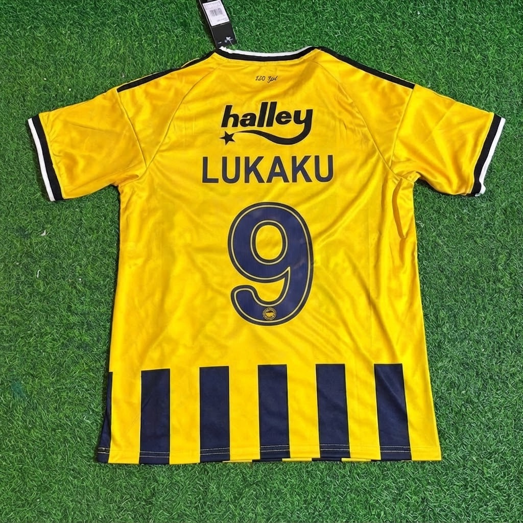 Romelu Lukaku #9 Fenerbahçe 2027 New Season Football Jersey Kit