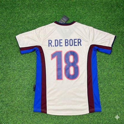 Ronald de Boer Barcelona 98/99 Retro Jersey Maillot Trikot Maglia