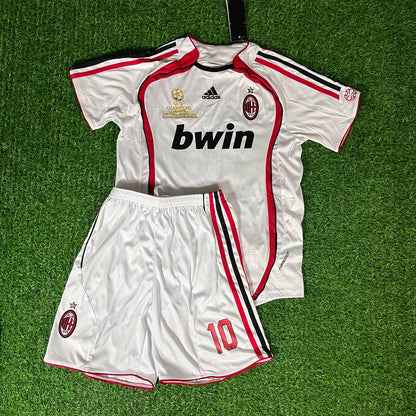 Ronaldinho – Maillot rétro blanc AC Milan – | Kindertrikot | Maillot Enfant Maillot De Football