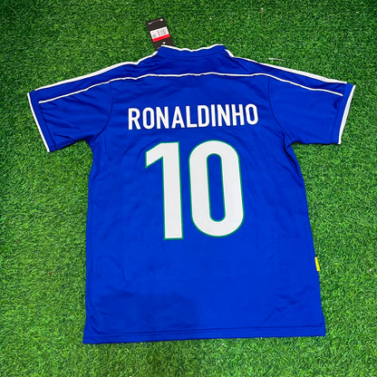 Ronaldinho Brazil Retro Jersey Trikot Maillot