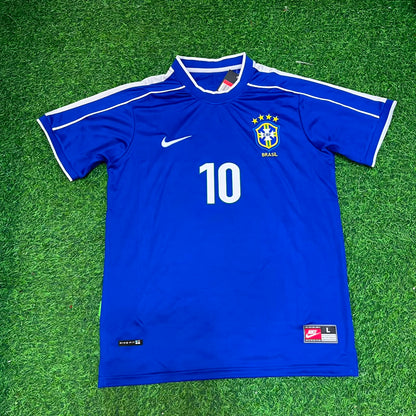 Ronaldinho Brazil Retro Jersey Trikot Maillot