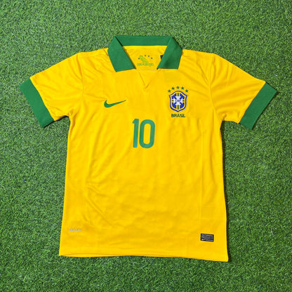 Ronaldinho Brazil Retro Football Jersey Kit