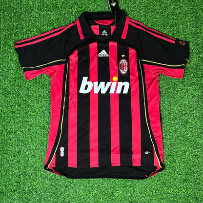 Ronaldinho Gaúcho 80 – Milan 2008-2009 Domicile Rétro Kit Maillot Trikot Maillot Maillot de Football