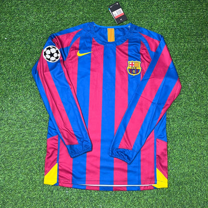 Ronaldinho Gaúcho Barcelona 2005-2006 Retro Football Jersey