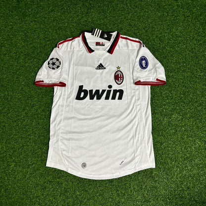 Ronaldinho Guacho Milan 2009 2010 Season White Retro Jersey Trikot Maillot