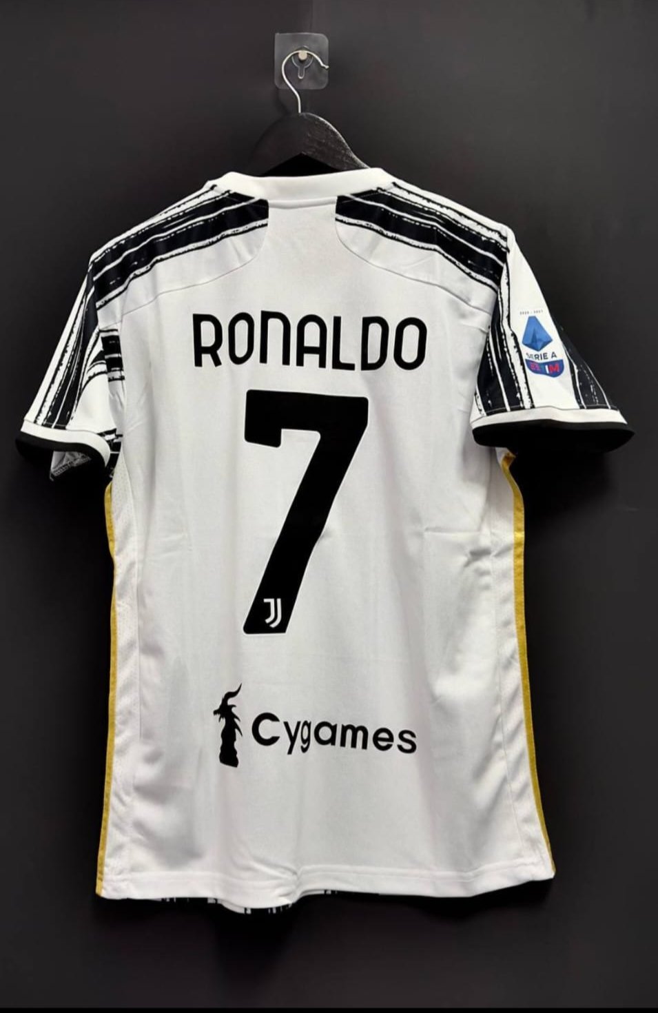 Cristiano Ronaldo Juventus Retro-Fußballtrikot