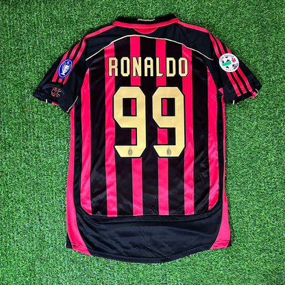 El Fenomeno Ronaldo Nazario AC Milan 2006 2007 Retro Jersey Trikot