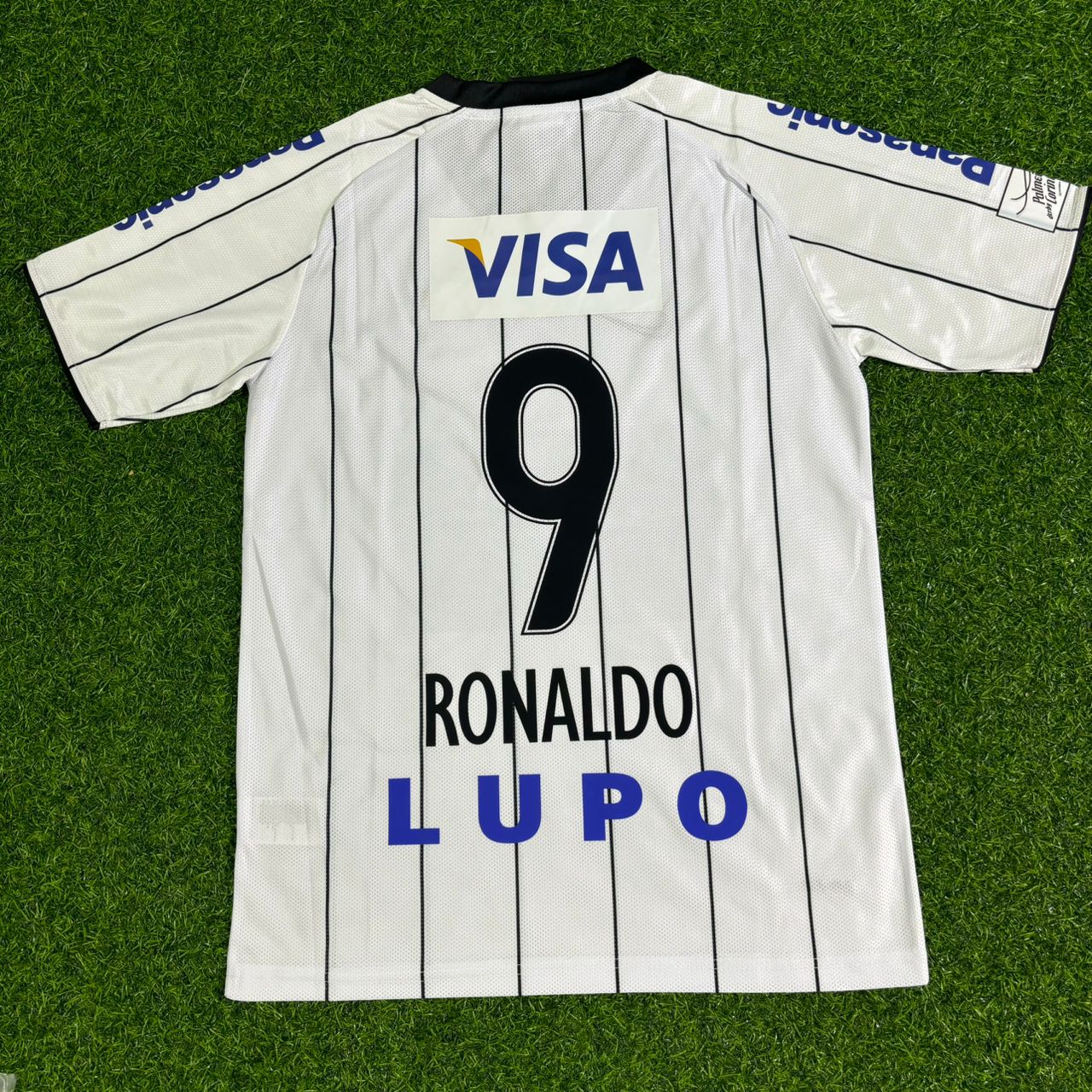 Ronaldo Nazario Corinthians 2009 White Retro Football Jersey