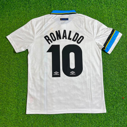 Ronaldo Nazario Inter 1997-1998 Away Retro Football Jersey