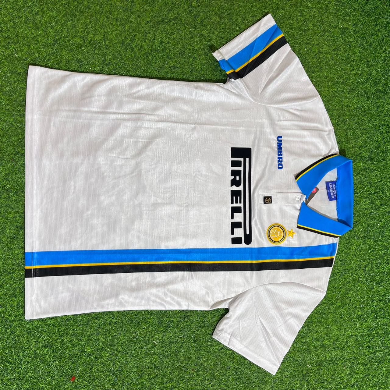 Ronaldo Nazario Inter 1997-1998 Away Retro Football Jersey