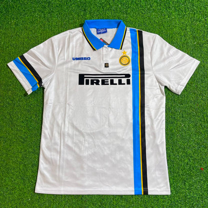 Ronaldo Nazario Inter 1997-1998 Away Retro Football Jersey