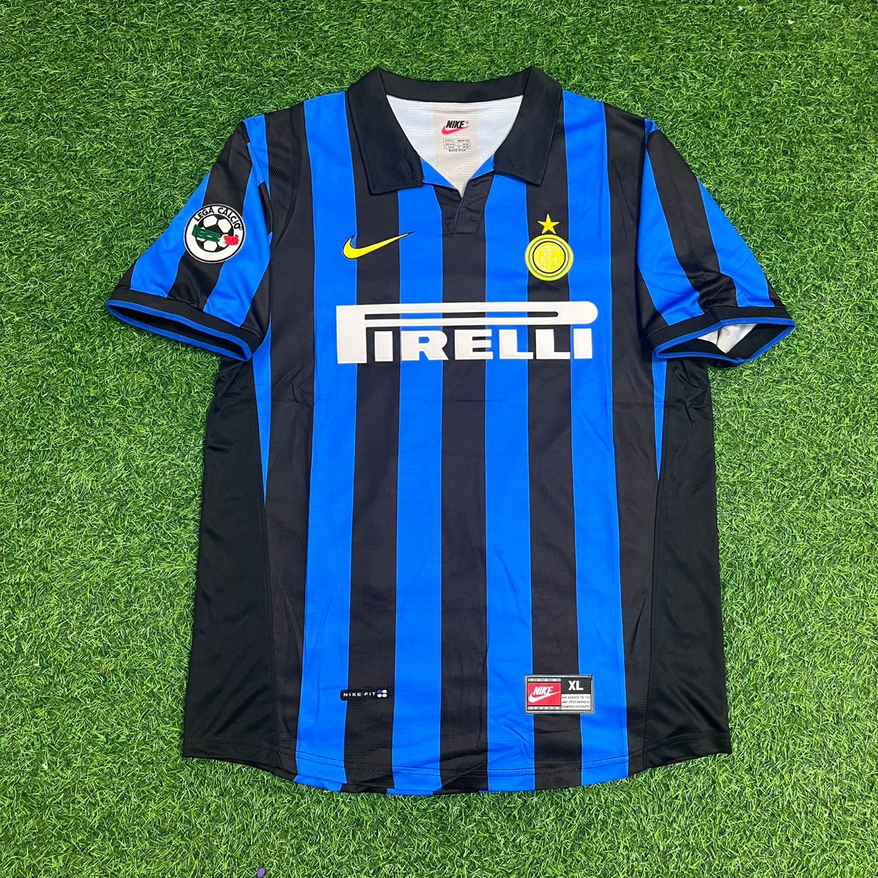 Ronaldo Nazario El Fenomeno R9 - Maillot rétro Inter Trikot Maillot Maglia Maillot de football