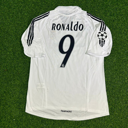 Ronaldo Nazario Real Madrid 2005-2006 White Football Jersey