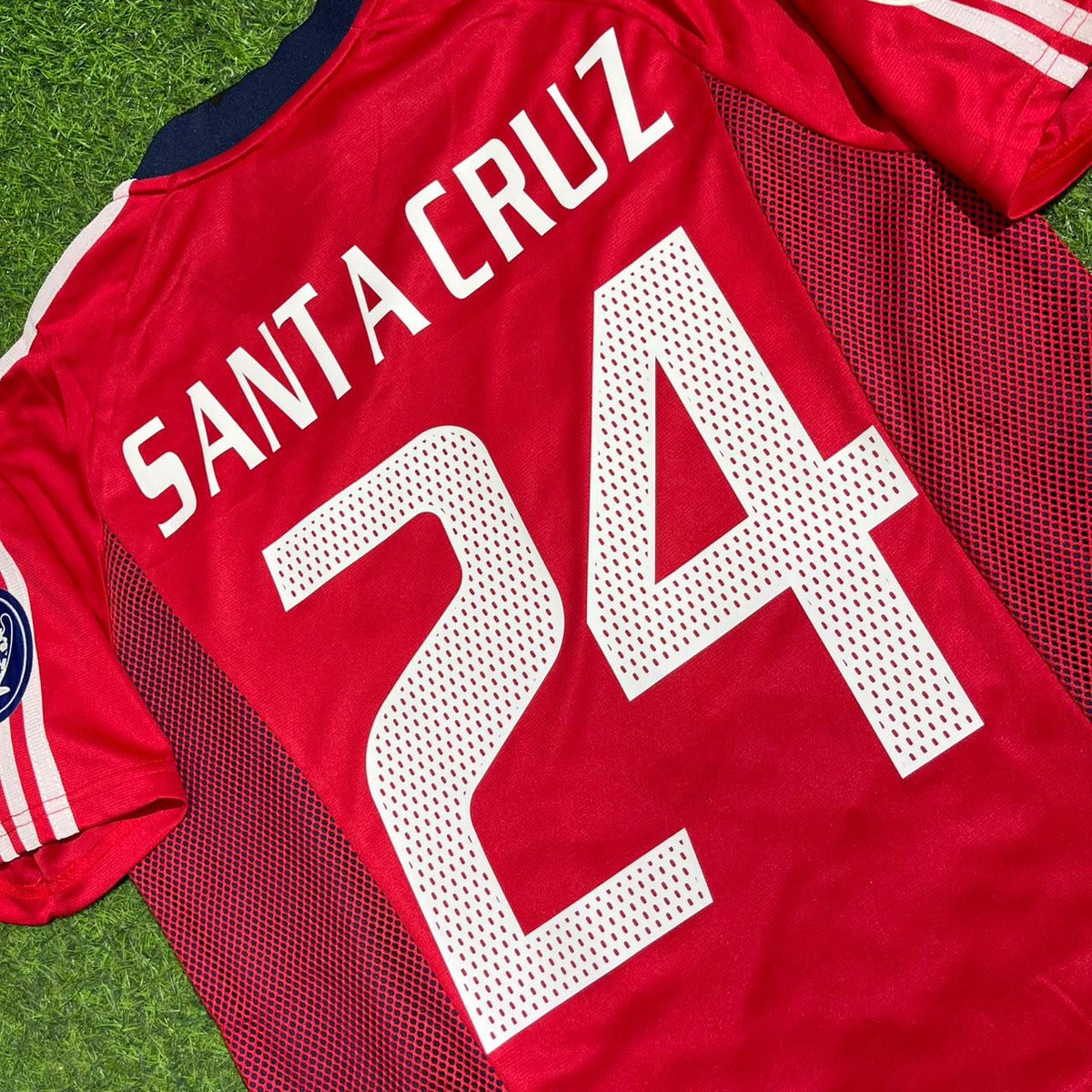 Roque Santa Cruz Bayern München Saison 2002/2003 Heim Retro Trikot Rot