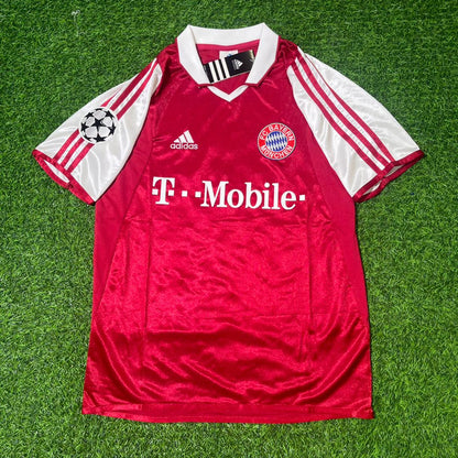 Roque Santa Cruz 24 FC Bayern Munich 2003 2004 Retro Trikot Jersey Maillot Soccer Shirt