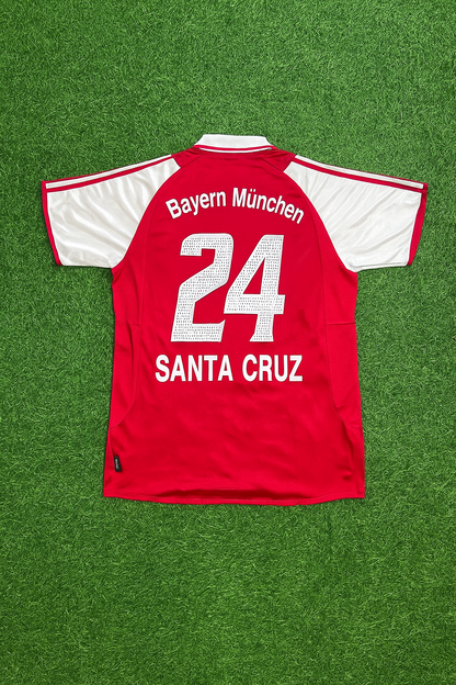 Roque Santa Cruz FC Bayern Munich 2003 2004 Retro Trikot Jersey Jersey Maillot Soccer Shirt