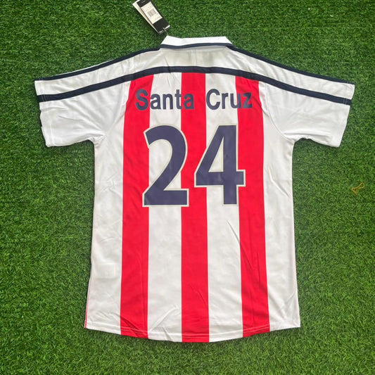 Roque Santa Cruz Bayern Munich 2000 2001 Trikot Kit Jersey Soccer Shirt