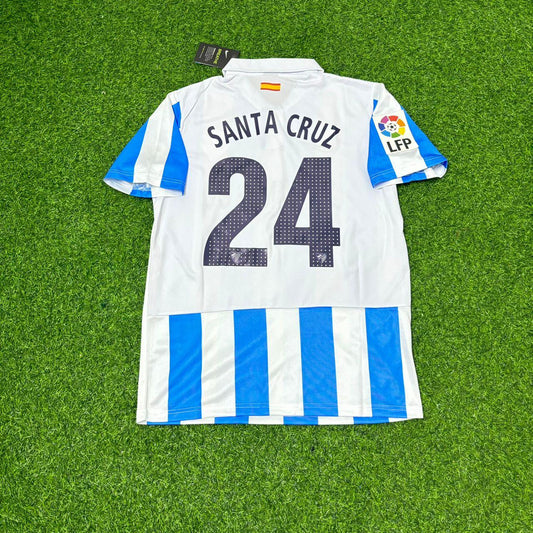 Roque Santa Cruz Málaga CF 2012/13 Retro Home Football Jersey Kit