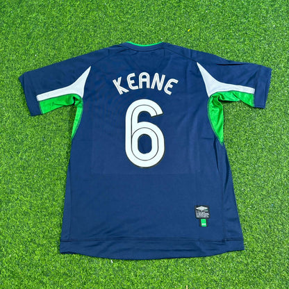 Roy Keane Ireland 2002 World Cup Retro Football Jersey