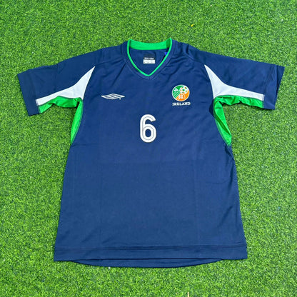 Roy Keane Ireland 2002 World Cup Retro Football Jersey