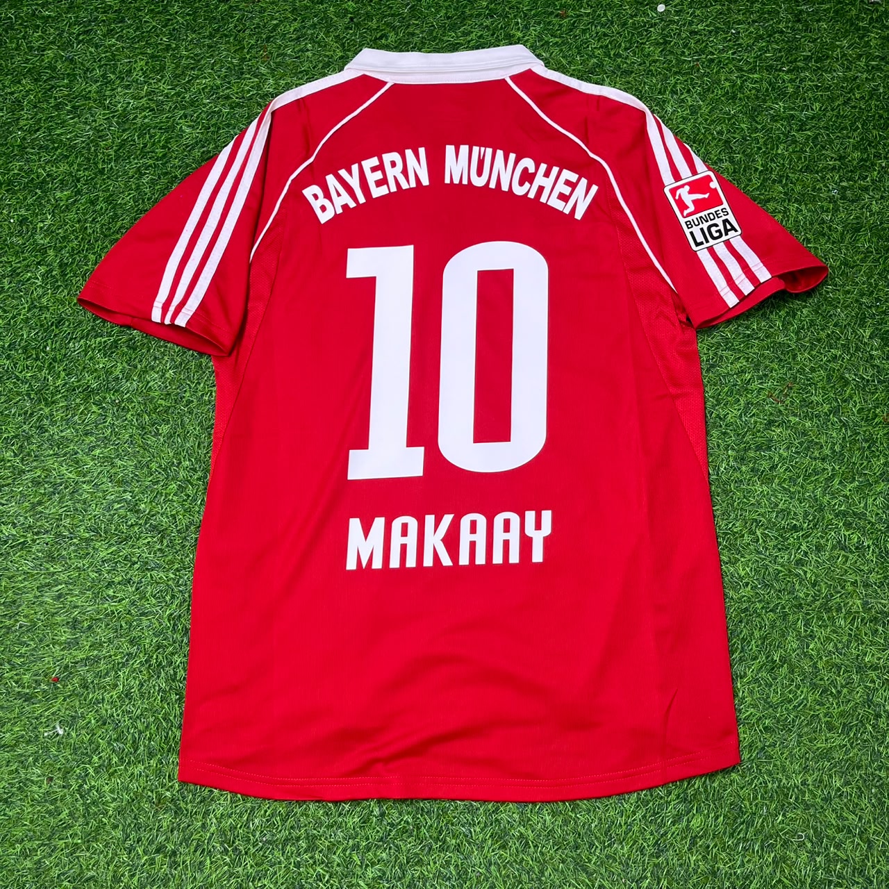 Roy Makaay Bayern Munich 2005 06 Red Home Retro Football Jersey
