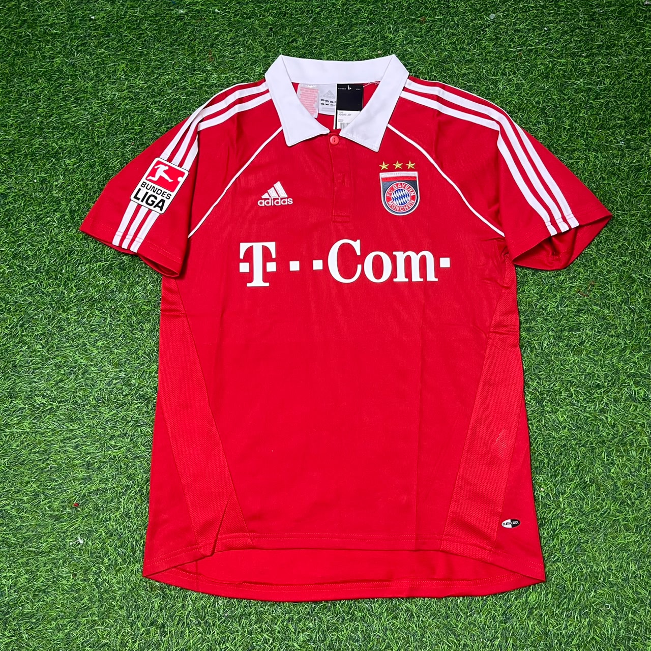 Roy Makaay Bayern Munich 2005 06 Red Home Retro Football Jersey