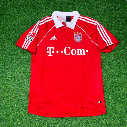 Roy Makaay Bayern Munich 2005 06 Red Home Retro Football Jersey