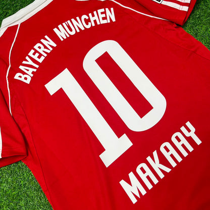 Roy Makaay Bayern Munich 2005 06 Red Home Retro Football Jersey