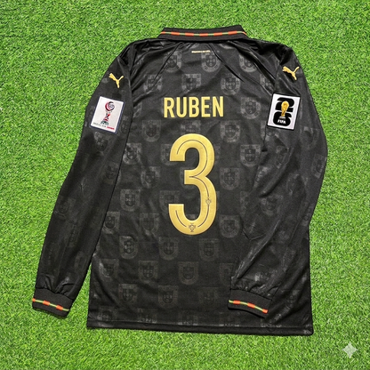 Ruben Dias  Portugal 2026 World Cup Home Long Sleeve Jersey Trikot Maillot