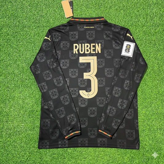 Ruben Dias  Portugal 2026 World Cup Home Long Sleeve Jersey Trikot Maillot
