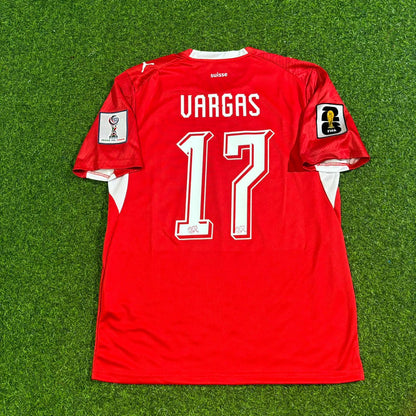 Ruben Vargas 17- Switzerland 2026 World Cup Kit Jersey Trikot Maillot