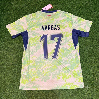 Ruben Vargas #17 Switzerland 2026 World Cup Away Kit Jersey Trikot Maillot