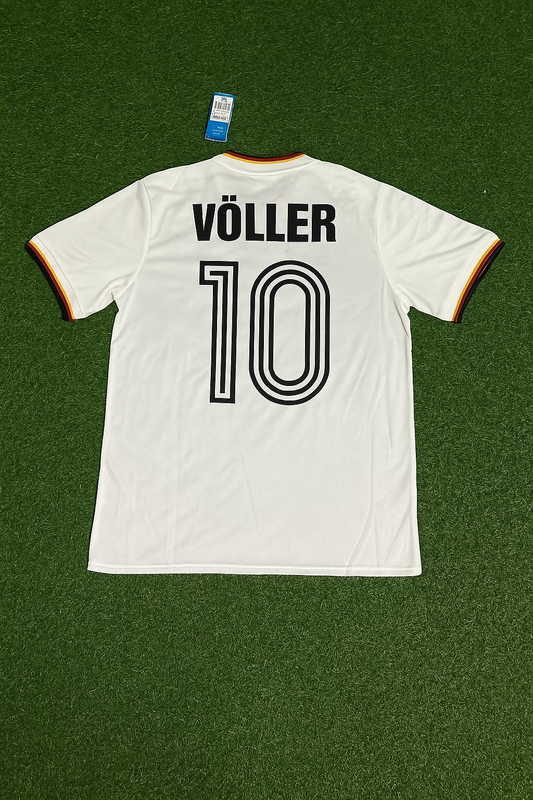 Rudi Völler Germany 1986 World Cup Retro Football Jersey Kit