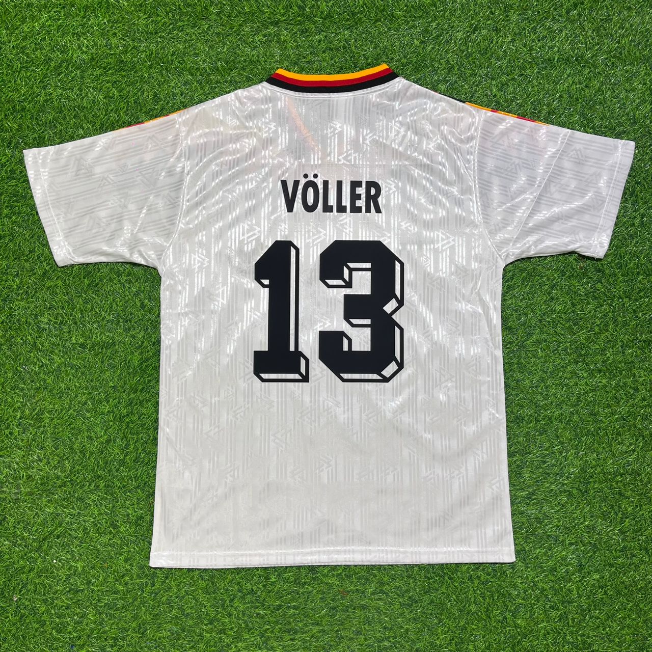 Rudi Völler Deutschland 1994 Weltmeisterschaft Germany Retro Football Jersey Kit