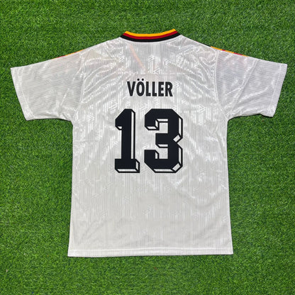 Rudi Völler Deutschland 1994 Weltmeisterschaft Germany Retro Football Jersey Kit