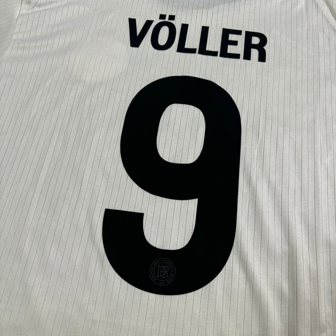 Rudi Völler Germany 125 Year Special White Football Jersey